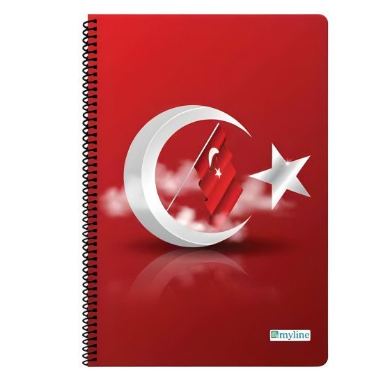 AYYILDIZ A-4 P.P KAPAK KARELİ 60 YAPRAK AYYILDIZ A-4 P.P KAPAK KARELİ 60 YAPRAK