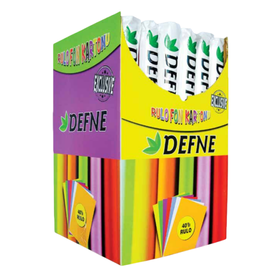EXCLUSIVE RULO FON KARTONU 48X68 10 RENK 120 GR. EXCLUSIVE RULO FON KARTONU 48X68 10 RENK 120 GR.