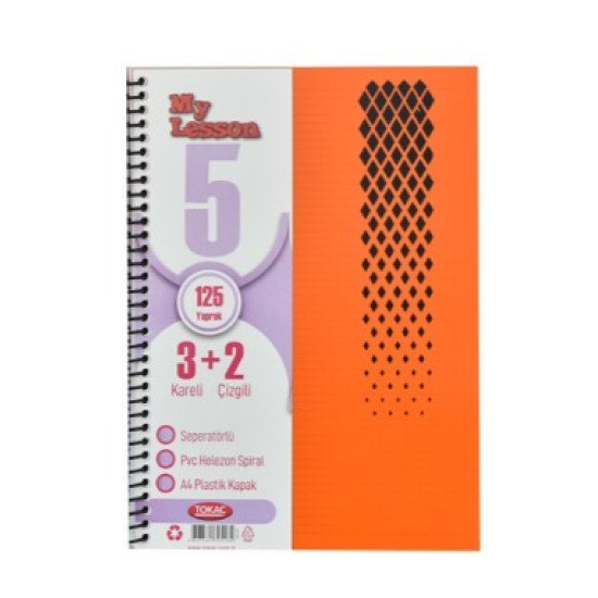STAR P.P KAPAK A-4 AYRAÇLI 3+2 125 YAPRAK STAR P.P KAPAK A-4 AYRAÇLI 3+2 125 YAPRAK