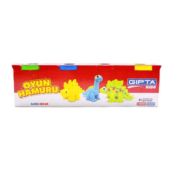 4 RENK OYUN HAMURU 4*120GR 4 RENK OYUN HAMURU 4*120GR