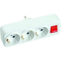 3’Lü Fiş Priz Anahtarlı Golyat