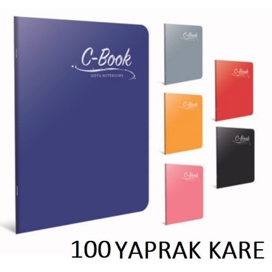 C BOOK TEL DİKİŞ PP KPK. A4 KARE DEF. 100 YAPRAK C BOOK TEL DİKİŞ PP KPK. A4 KARE DEF. 100 YAPRAK