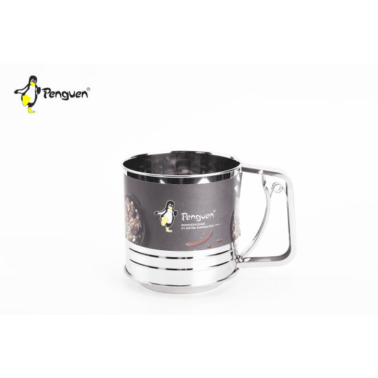 PASLANMAZ ÇELİK UN ELEĞİ 12 CM **12 PASLANMAZ ÇELİK UN ELEĞİ 12 CM **12