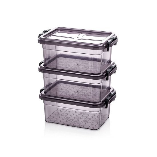 PREMİUM - 3 LÜ / 0 NO KİLER SAKLAMA KABI SET PREMİUM - 3 LÜ / 0 NO KİLER SAKLAMA KABI SET