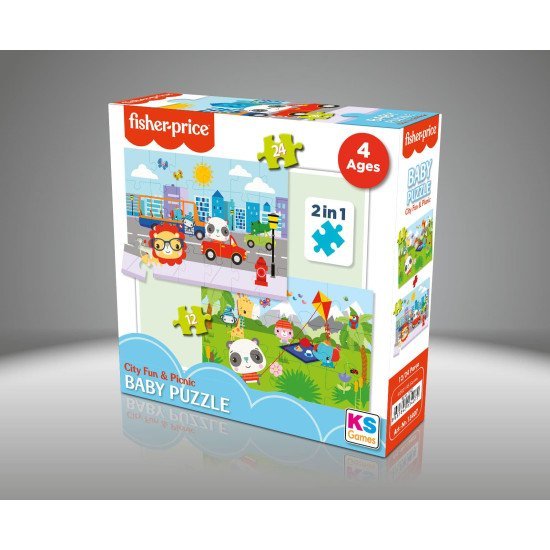 Baby Puzzle City Fun & Picnic 2in1 - 12/24 - Türkiyenin Toptan Tedarikçisi Baby Puzzle City Fun & Picnic 2in1 - 12/24 - Toptan fiyatına