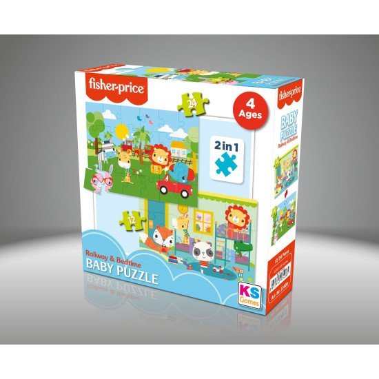 Baby Puzzle Railway & Bedtime 2in1 - 12/24 - Türkiyenin Toptan Tedarikçisi Baby Puzzle Railway & Bedtime 2in1 - 12/24 - Toptan fiyatına