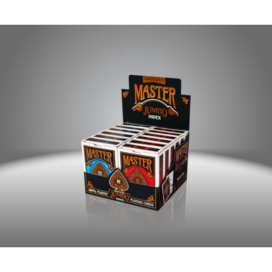 Master Jumbo İndex Plastik Oyun Kağıdı - Türkiyenin Toptan Tedarikçisi Master Jumbo İndex Plastik Oyun Kağıdı - Toptan fiyatına