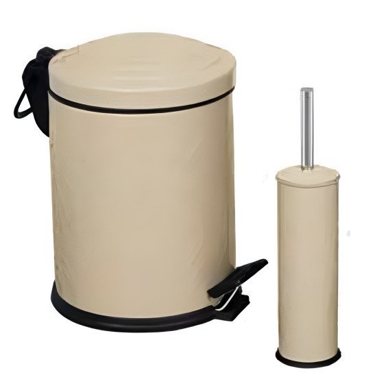 2Lİ BANYO SETİ CAPPUCCINO (MİKRO 3 PEDALLI ÇÖP KOVASI+MİKRO 1 FIRÇALIK) - Türkiyenin Toptan Tedarikçisi 2Lİ BANYO SETİ CAPPUCCINO (MİKRO 3 PEDALLI ÇÖP KOVASI+MİKRO 1 FIRÇALIK) - Toptan fiyatına