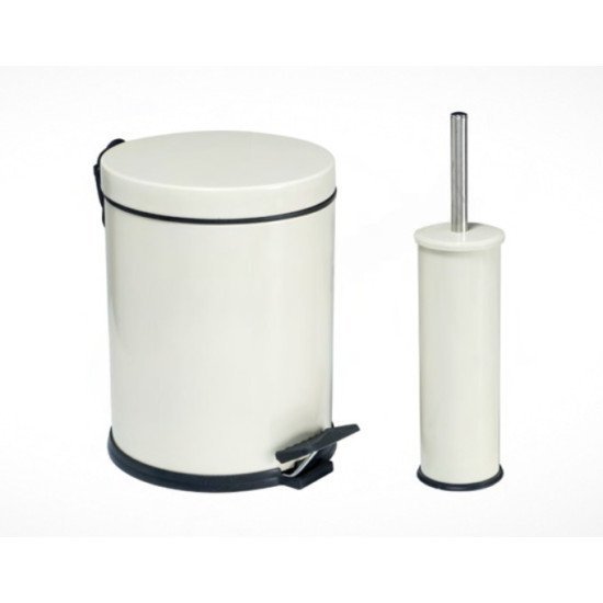 2Lİ BANYO SETİ KREM (5 LT PEDALLI ÇÖP KOVASI+MİKRO 1 WC FIRÇALIK) - Türkiyenin Toptan Tedarikçisi 2Lİ BANYO SETİ KREM (5 LT PEDALLI ÇÖP KOVASI+MİKRO 1 WC FIRÇALIK) - Toptan fiyatına