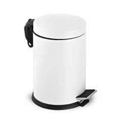 Beyaz Çöp Kovası Mikro 3 Kapasite Beyaz Çöp Kovası Mikro 3 Kapasite