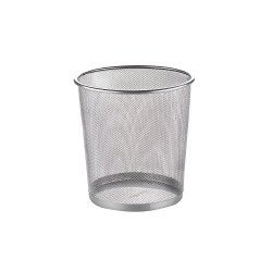 Ofis Tipi Fileli Çöp Kovası Gri