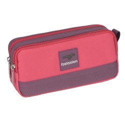 Relaxion Çift Gözlü Kalemlik Pembe-Mor