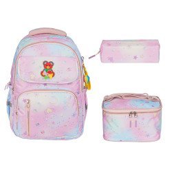 Relaxion İlkokul Çantası Ayıcık Pembe