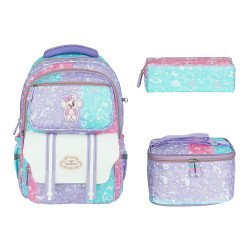 Relaxion İlkokul Çantası Lila Turkuaz