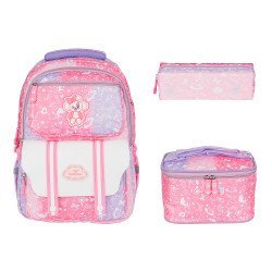 Relaxion İlkokul Çantası Pembe Lila