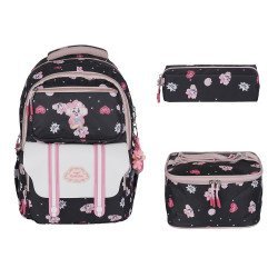 Relaxion İlkokul Çantası Siyah Toz Pembe Relaxion İlkokul Çantası Siyah Toz Pembe