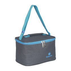 Şapkalı Beslenme Çantası Gri Turkuaz Şapkalı Beslenme Çantası Gri Turkuaz