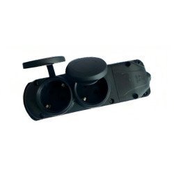 1*16A Topraklı İkili  Grup Priz