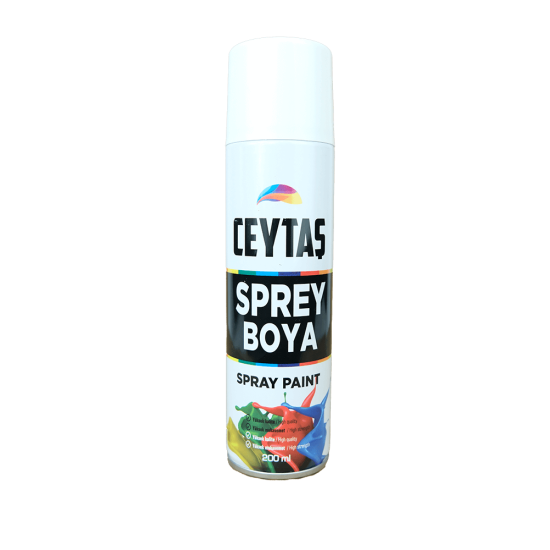 Beyaz Sprey Boya 200 ML - Türkiyenin Toptan Tedarikçisi Beyaz Sprey Boya 200 ML - Toptan fiyatına