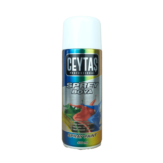 Beyaz Sprey Boya 400 ML - Türkiyenin Toptan Tedarikçisi Beyaz Sprey Boya 400 ML - Toptan fiyatına