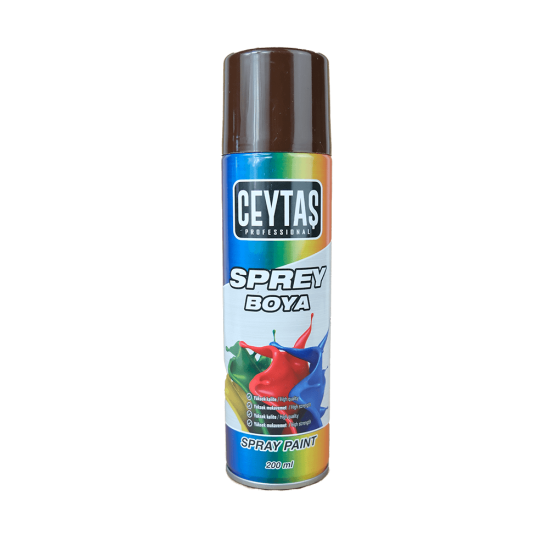 Kahverengi Sprey Boya 200 ML - Türkiyenin Toptan Tedarikçisi Kahverengi Sprey Boya 200 ML - Toptan fiyatına