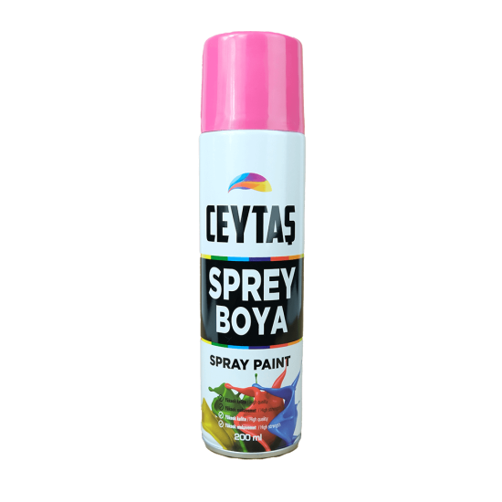 Pembe Sprey Boya 200 ML - Türkiyenin Toptan Tedarikçisi Pembe Sprey Boya 200 ML - Toptan fiyatına
