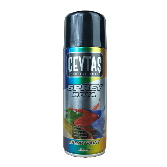 Siyah Sprey Boya 400 ML - Türkiyenin Toptan Tedarikçisi Siyah Sprey Boya 400 ML - Toptan fiyatına