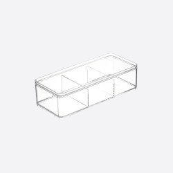 21 Cm Kapaklı Blok Organizer (3 Bölmeli)