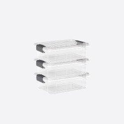 3'Lü 1,2 Lt Lock&Amp;Keep Saklama Kutusu 3'Lü 1,2 Lt Lock&Amp;Keep Saklama Kutusu