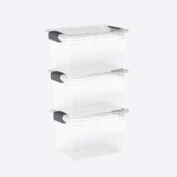 3'Lü 2,25 Lt Lock&Amp;Keep Saklama Kutusu