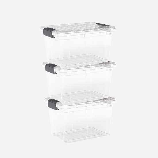 3lü 2,25 Lt Lock&Keep Saklama Kutusu - Türkiyenin Toptan Tedarikçisi 3lü 2,25 Lt Lock&Keep Saklama Kutusu - Toptan fiyatına