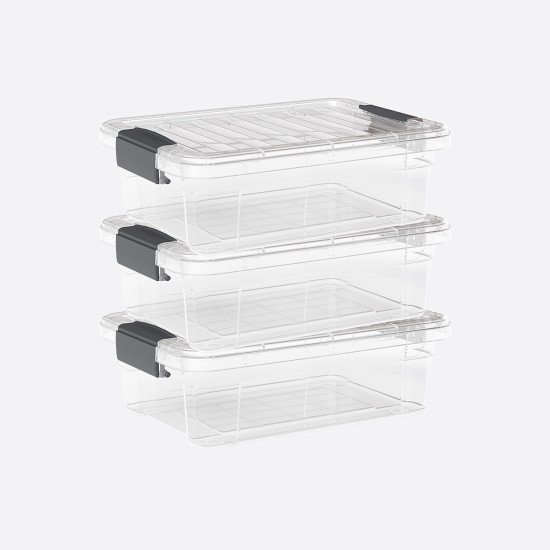 3lü 4,25 Lt Lock&Keep Saklama Kutusu - Türkiyenin Toptan Tedarikçisi 3lü 4,25 Lt Lock&Keep Saklama Kutusu - Toptan fiyatına