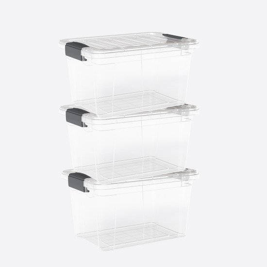 3lü 4,5 Lt Lock&Keep Saklama Kutusu - Türkiyenin Toptan Tedarikçisi 3lü 4,5 Lt Lock&Keep Saklama Kutusu - Toptan fiyatına