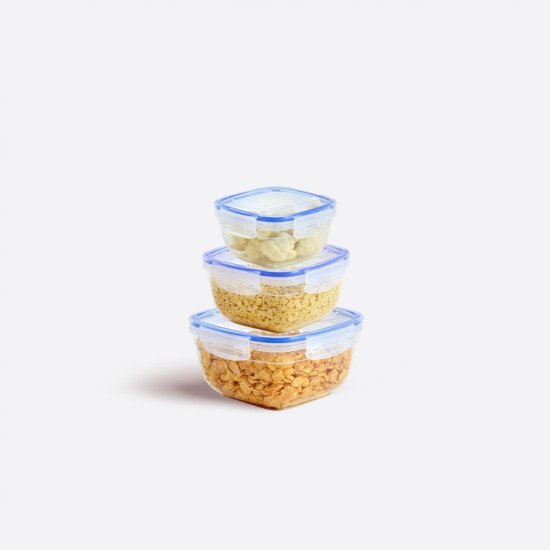 3lü Contalı Kare Set(500,900,1500 ml) - Türkiyenin Toptan Tedarikçisi 3lü Contalı Kare Set(500,900,1500 ml) - Toptan fiyatına
