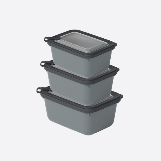 3 lü Dikdörtgen Micro Safe Saklama (600,1100,1800 ml) - Toptan fiyatına
