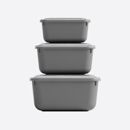 3lü Dikdörtgen Snaplid Saklama Kabı (600,1100,1800 ml) - Türkiyenin Toptan Tedarikçisi 3lü Dikdörtgen Snaplid Saklama Kabı (600,1100,1800 ml) - Toptan fiyatına