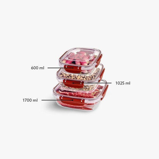 3lü Master Kare Set(600,1025,1700 ml) - Türkiyenin Toptan Tedarikçisi 3lü Master Kare Set(600,1025,1700 ml) - Toptan fiyatına