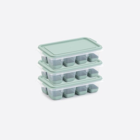 3lü Mini Kapaklı Silikon Buzluk - Türkiyenin Toptan Tedarikçisi 3lü Mini Kapaklı Silikon Buzluk - Toptan fiyatına