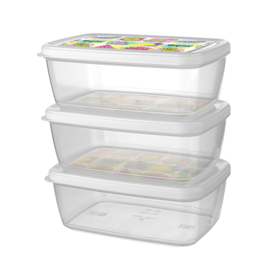 ARİA SAKLAMA KABI 1200 ML 3LÜ SET - Türkiyenin Toptan Tedarikçisi ARİA SAKLAMA KABI 1200 ML 3LÜ SET - Toptan fiyatına