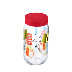 Mood Desenli Kavanoz 1000 Ml